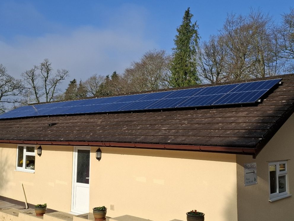 Solar Panels Reception& Office