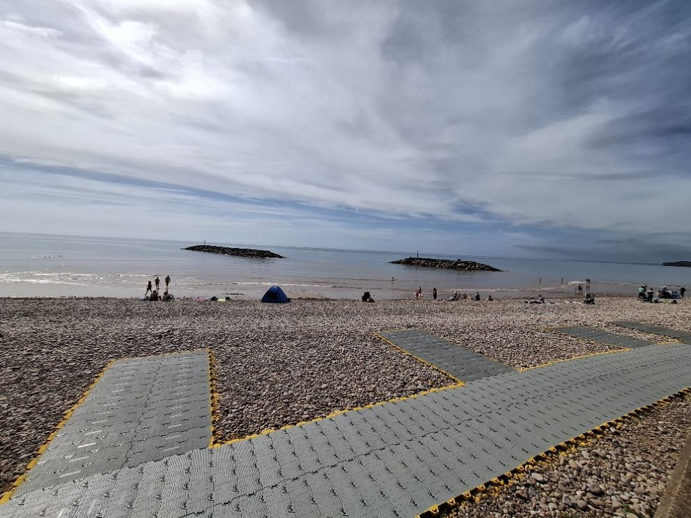 Accessible Beach Matting - Sidmouth & Exmouth Beaches