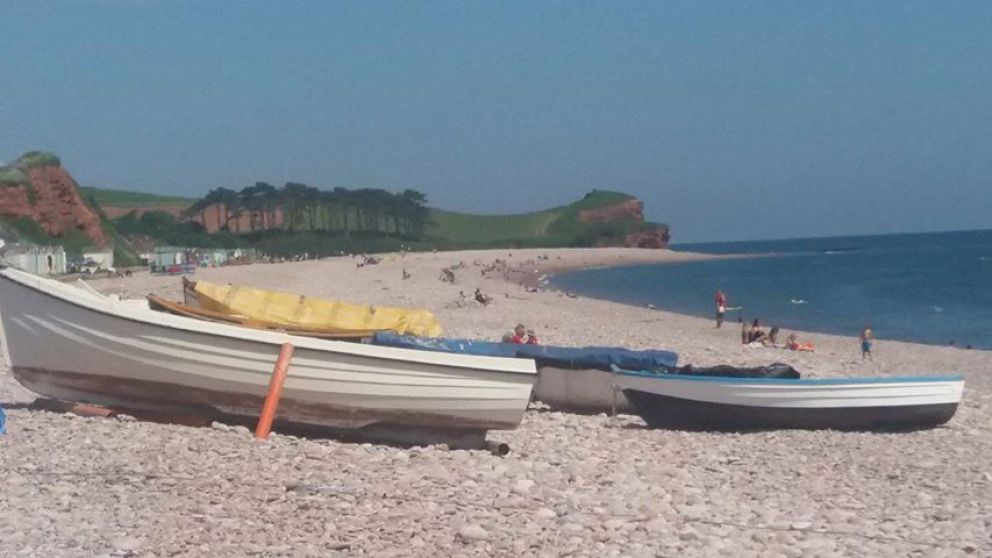 Summer in Budleigh Salterton