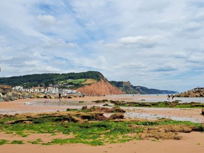 Low tide at Sidmouth